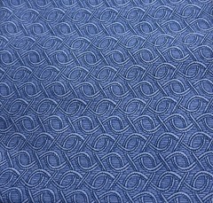 Blue Cotton Fat Quarter 18×22 Fabric Pattern Sewing Crafting