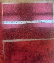 Junk Journal Fabric Lot Moda Grunge Christmas Red Green Scrap Quilting 16pc