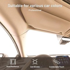 Auto Headliner Fabric 120″ L × 60″ W Stylish Mesh with Foam 120″L×60″W Brown