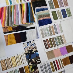 Fabric Swatches for Fashion Design Textile Colour Prediction Book,10 Mix Cards