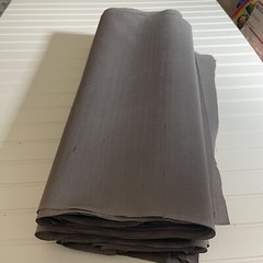 SILK GRAY , FABRIC 10 Yards x 22 Inches Wide or 360 Inches x 22 Wide