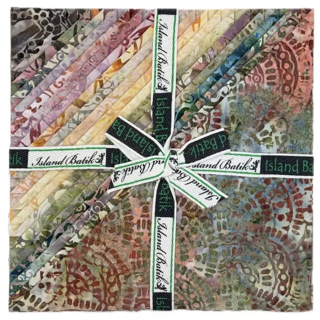 42 pcs / 10″ x 10″ Squares Layer Cake. – Blossom Batiks Stack Pack