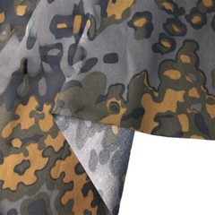 500D Nylon Oxford Oak Leaf Pattern Autumn Winter Camouflage Tactical Fabric