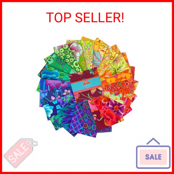 Kaffe Fassett Collective Classics Plus Spectrum Charm Pack 42 5-inch Squares Fre