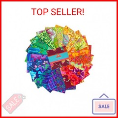 Kaffe Fassett Collective Classics Plus Spectrum Charm Pack 42 5-inch Squares Fre