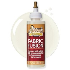 Aleene’s Fabric Fusion No Sew Glue 4 oz Permanent Washable Fabric Adhesive