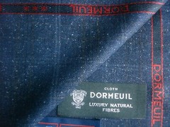 DORMEUIL 67% WOOL & 33% SILK JACKETING/SUITING FABRIC “Dorsilk Red” = 2.0 m.