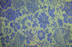 medium green, blue -print 100% premium cotton 109″ x 42″ (3.03 yds)