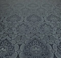 Pre-washed, New Holly Hunt w/ Great Plains Fabric Royal Flush, Indigo Blue 3 yds