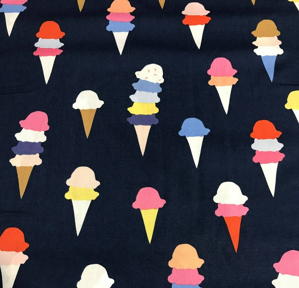 I scream, You scream – Art District – Art Gallery Fabrics -Premium Cotton Fabric