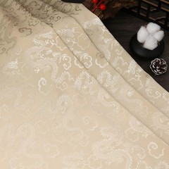 50x150cm Chinese Dragon Brocade Jacquard Fabric for Sewing Blouse Kimono Garment