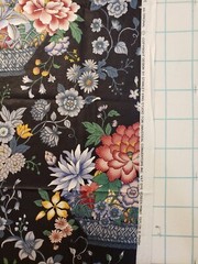 36″ x 54″ Stanley King Studio for Universal Convertors Inc. Floral Cotton