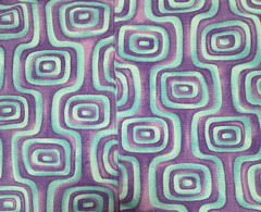 Decorator Fabric Modern Geometric Blue/Purple Cotton **Read for Yardage