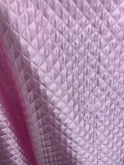 Satin Quilted Polyester Batting Fabric – PINK – 58″/60″ Width Sold By The Yard