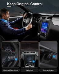 9.7″ Car Radio Upgrade for Ford Mustang 2010 2011 2012 2013 2014,Wireless Car…