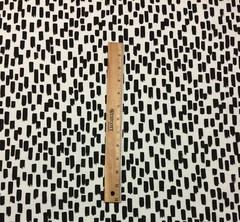 KRAVET NATE BERKUS INKSTROKES NERO MODERN ANIMAL GEOMETRIC FABRIC BY YARD 54″W