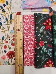 Fabric Scrap Bundle Cotton Quilting & Novelty Prints for Small Projects & Crafts