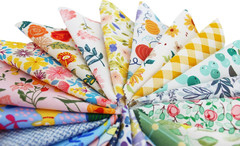Floral Print 100% Cotton Fabric Charm Pack – 42 Precut 5×5 Inch Quilting Squares