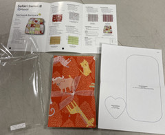 Annie’s Creative Quilters Fabric Pack+ Pattern, Safari Sweet II Collection New