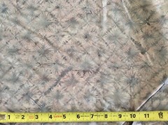 ANTHOLOGY BATIK #9189 – GRAY DIAMOND STARBURST– 1 3/8 YARDS