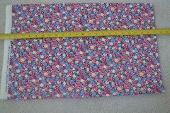 By 1/2 Yd, Vintage/Pink Blue Yellow Buttons Quilt Cotton/Fabric Traditions,M7662