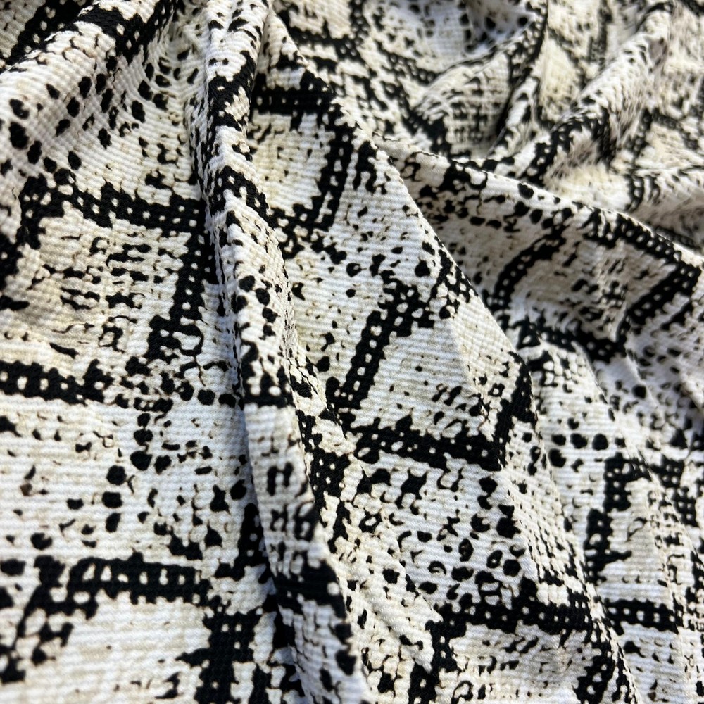 4-Way Stretch Animal Print Snake Spandex Fabric 60″wide by the Yard for Swimwear