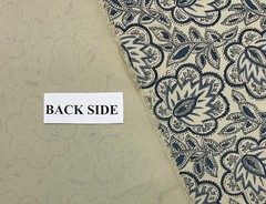 BALLARD DESIGNS BEMBRIDGE BLUE FLAX FLOARL PAISLEY MULTIUSE FABRIC BY YARD 54″W