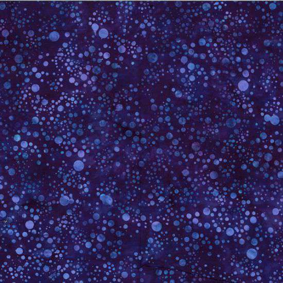 Hoffman Batiks Fabric – Bali Batik – Salvia Scattered Dots #U2457-424