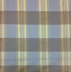 P KAUFMANN POLISHED PLAID CARAMEL CHECKER UPHOLSTERY FABRIC BY THE YARD 54″ WIDE
