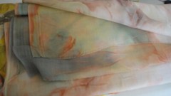 PASTEL FABRIC BLEND-IN COLORS Thin Chiffon 5-6 YARDS One piece