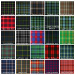 Homespun Wool Blend Tartan Fabric – By the Yard.