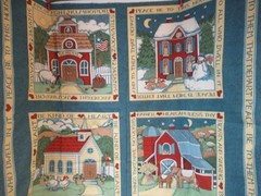 Fabric Traditions Susan Winget #1877 Country Peace Quilting Panels VTG 4 BLOCKS