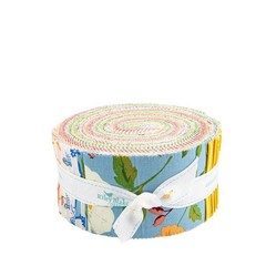 Virginia Rose 40 piece 2.5-inch Strips Jelly Roll Riley Blake Designs RP-16970-4
