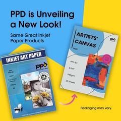 Printable Fabric Sheets for Inkjet Printers – 100% Cotton, Matte Finish, 20 Pack