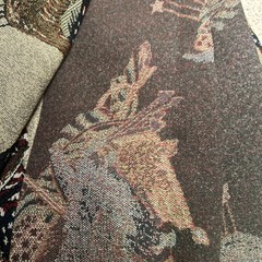 American Flag Eagle Tapestry Patriotic Upholstery Heavy Fabric 57xBTY
