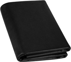 Upholstery Black Cambric Dust Cover Fabric Replacement 62″ x 118″(Fire Retard…