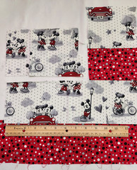 Fabric Scrap Bundle Cotton Quilting & Novelty Prints for Small Projects & Crafts