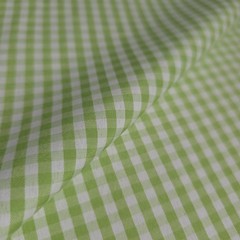 Lime Green Small Gingham Check 58″ By The Yard Pillow Cushion Fabric