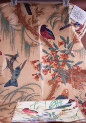 Vtg Bassett McNab Co Tropico 1989 54 x 36 Cotton