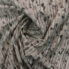 P KAUFMANN FREE FORM GRAPHITE GRAY MODERN ABSTRACT MULTIUSE FABRIC BY YARD 54″W