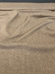 3 YDS Handwoven Natural Taupe Wool – Rustic Tweed SOFT Homespun 63″ wide 7.4 oz