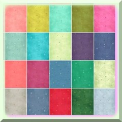 40 Metallic Ombre Jelly Roll Fabric Strips