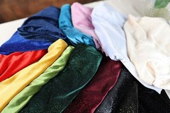 14 Colors Glitter Velvet SWATCH 4 way stretch