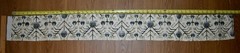 Zak+Fox KHOTAN — Indigo & Green Cotton/Linen Print Fabric LOT 16 LARGE REMNANTS