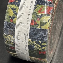 Moda Sparkle & Shine Jelly Roll Glitter Christmas 33600JRGL
