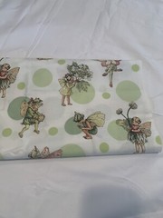 Morning Dots Flower Fairies Cicely Mary Barker 2009 Quilt Sewing Fabric 2 Yards