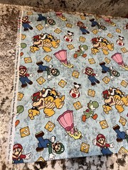 1 yard Springs Creative CP75862 Mario Retro Group fabric cotton 2021 NEW