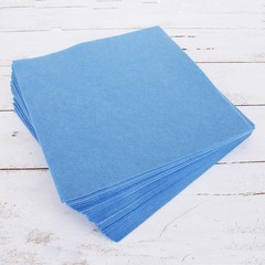 50 PCS Light Blue Premium Felt Sheets 12×12 In 1.2mm Thick Soft WoolLike DIY