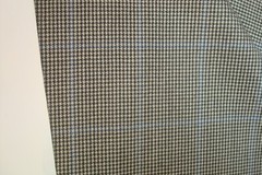 2.88 yd UK Wool Flannel Fabric Luxury 120s Suiting Jacket 9 oz Charcoal 104″ BTP