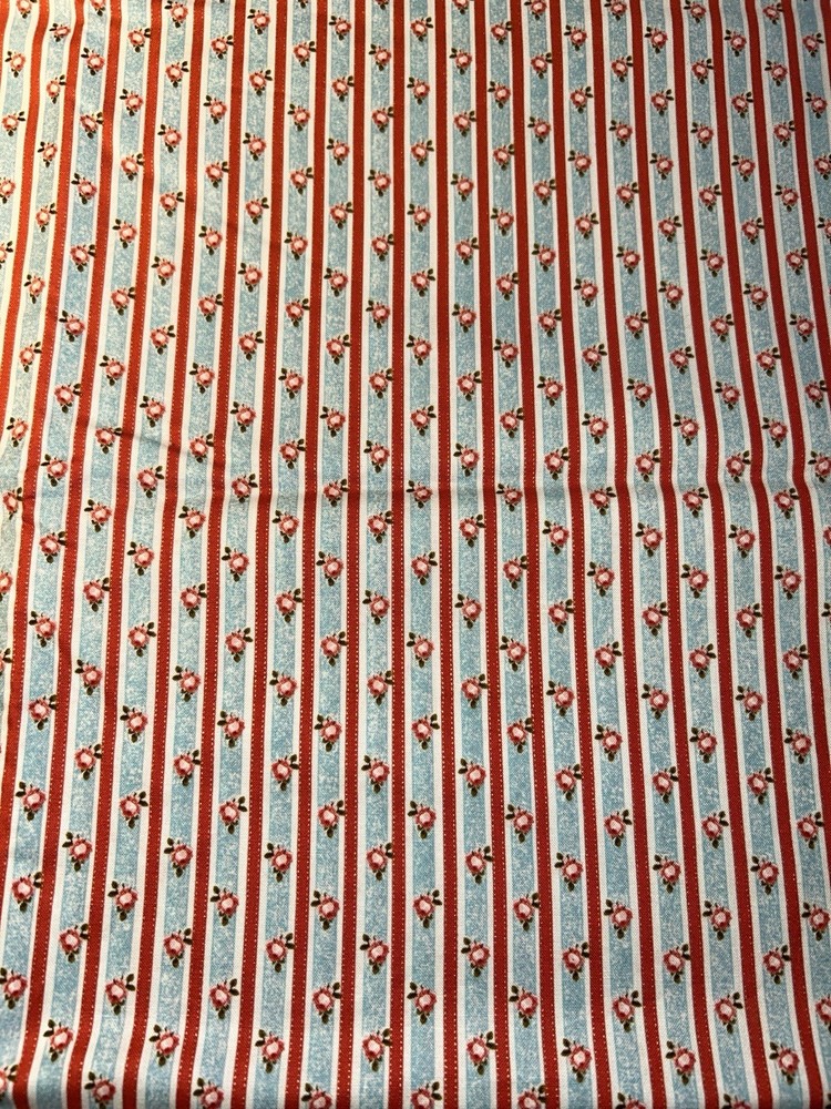 3 Yards Buttercream Floral Stripe Cotton Quilting Fabric Joann Metallic